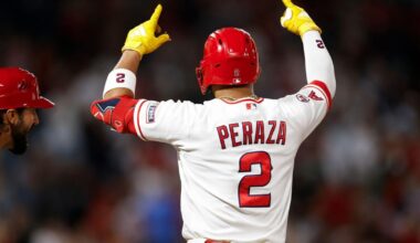 Guzman, Peraza and O'Hoppe deliver late in Angels' 5-2 win over Athletics | National