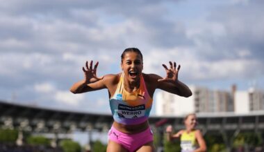 Track star Audrey Werro edges closer in duel with Keely Hodgkinson to break 43-year record in 800 | Sports