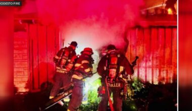 Car crashes into Modesto home after CHP pursuit, killing 2