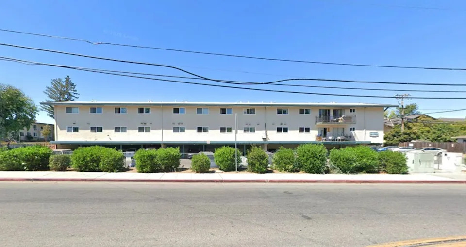 Security cameras captured Sanchez entering her apartment at 1900 California Street with her boyfriend on May 24. Google Maps