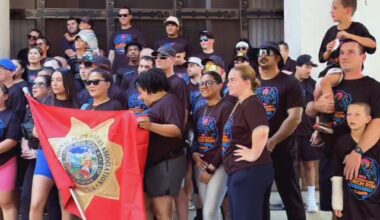 CHP was honored to take part in the final leg of the Torch Run in Sacramento, helping escort the Flame of Hope on the last stretch of its journey. From the athletes to the volunteers and supporters lining the route, the energy was undeniable. We’re grateful to stand alongside this incredible community and support a movement that showcases courage, perseverance, and the power of inclusion.🏃‍♀️🔥🏃‍♂️ #TorchRun #FlameOfHope #SpecialOlympics #CaliforniaHighwayPatrol #Sacramento