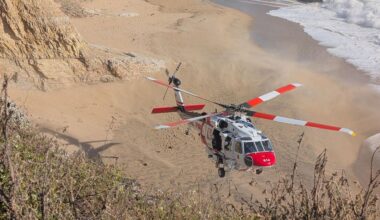 1 dead, another critically hurt after being swept into the ocean on West Coast