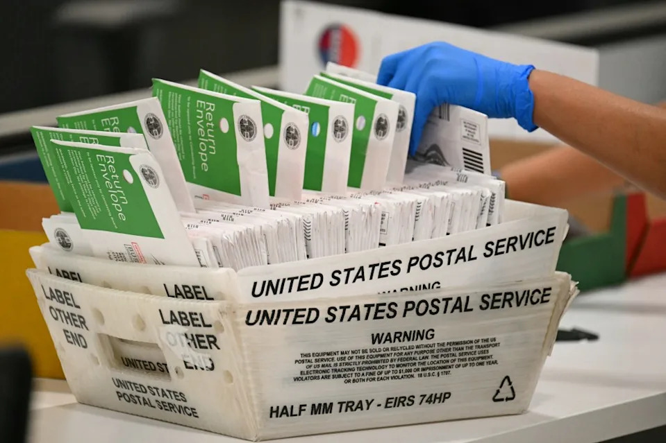 The report highlighted the need for better voting equipment and facilities. AFP via Getty Images