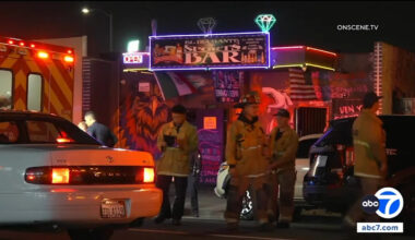 Search for gunman underway after 2 shot at bar in South Los Angeles