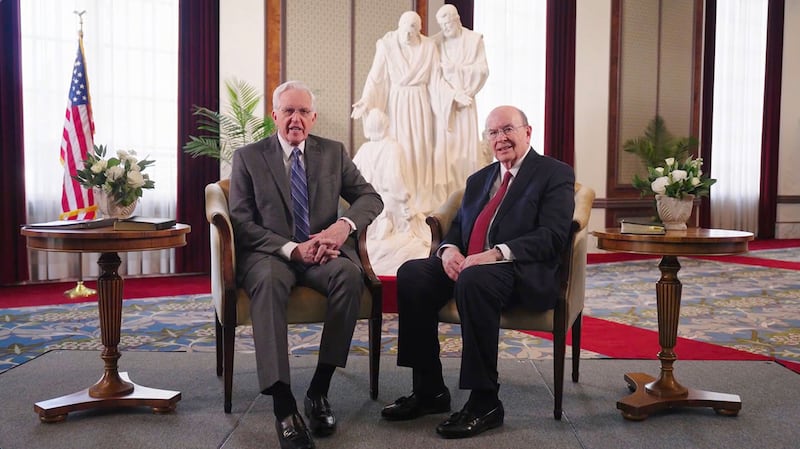 President D. Todd Christofferson and Elder Quentin L. Cook discuss religious freedom and America's founding in a video.