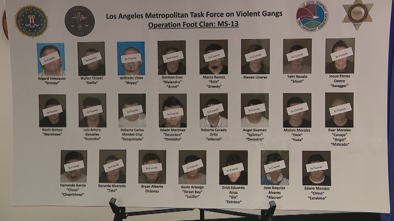 PREVIOUS COVERAGE: MS-13 gang members charged in series of murders