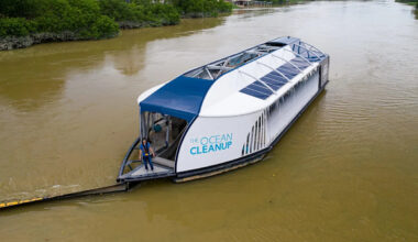 Olympics-bound Los Angeles wants famous 'Interceptor' trash ship to stop river garbage at the source