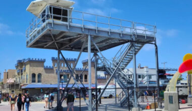 America’s weirdest lifeguard tower opens in San Diego — and it cost $2.5M