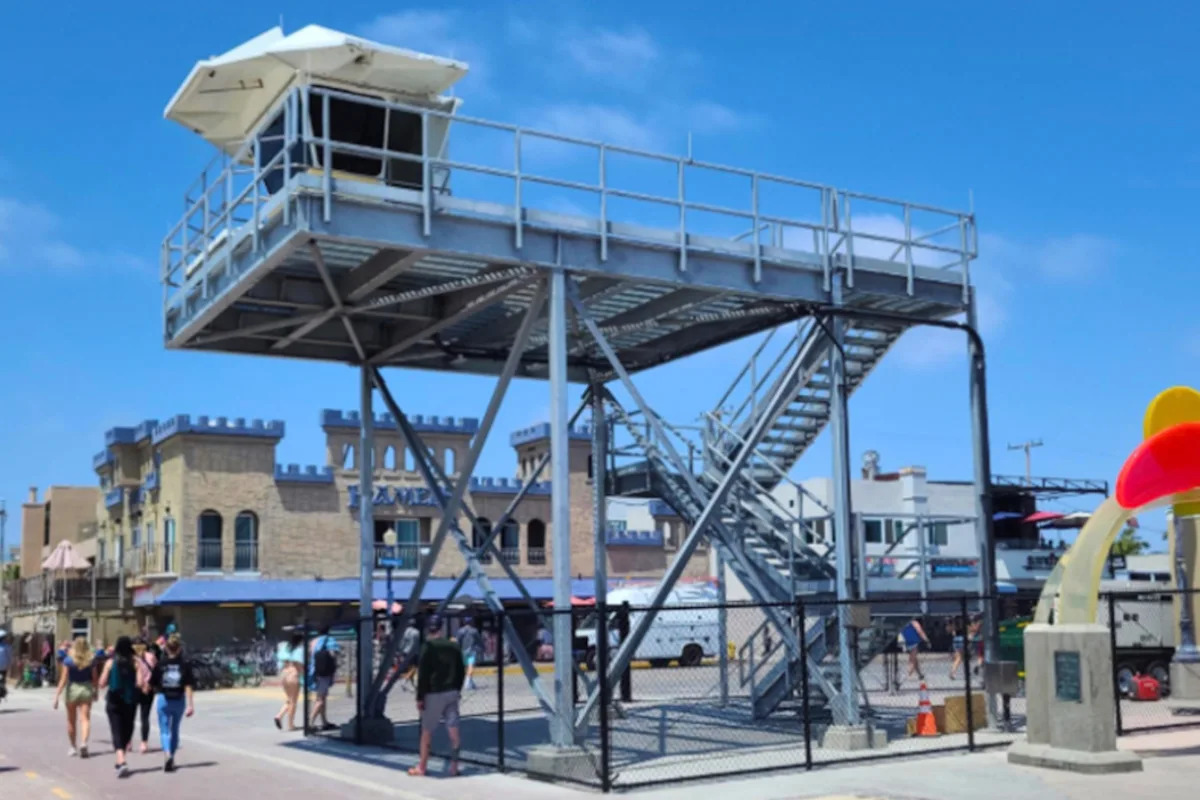 America’s weirdest lifeguard tower opens in San Diego — and it cost $2.5M