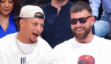 Chiefs Patrick Mahomes, Travis Kelce attend NASCAR event in San Diego