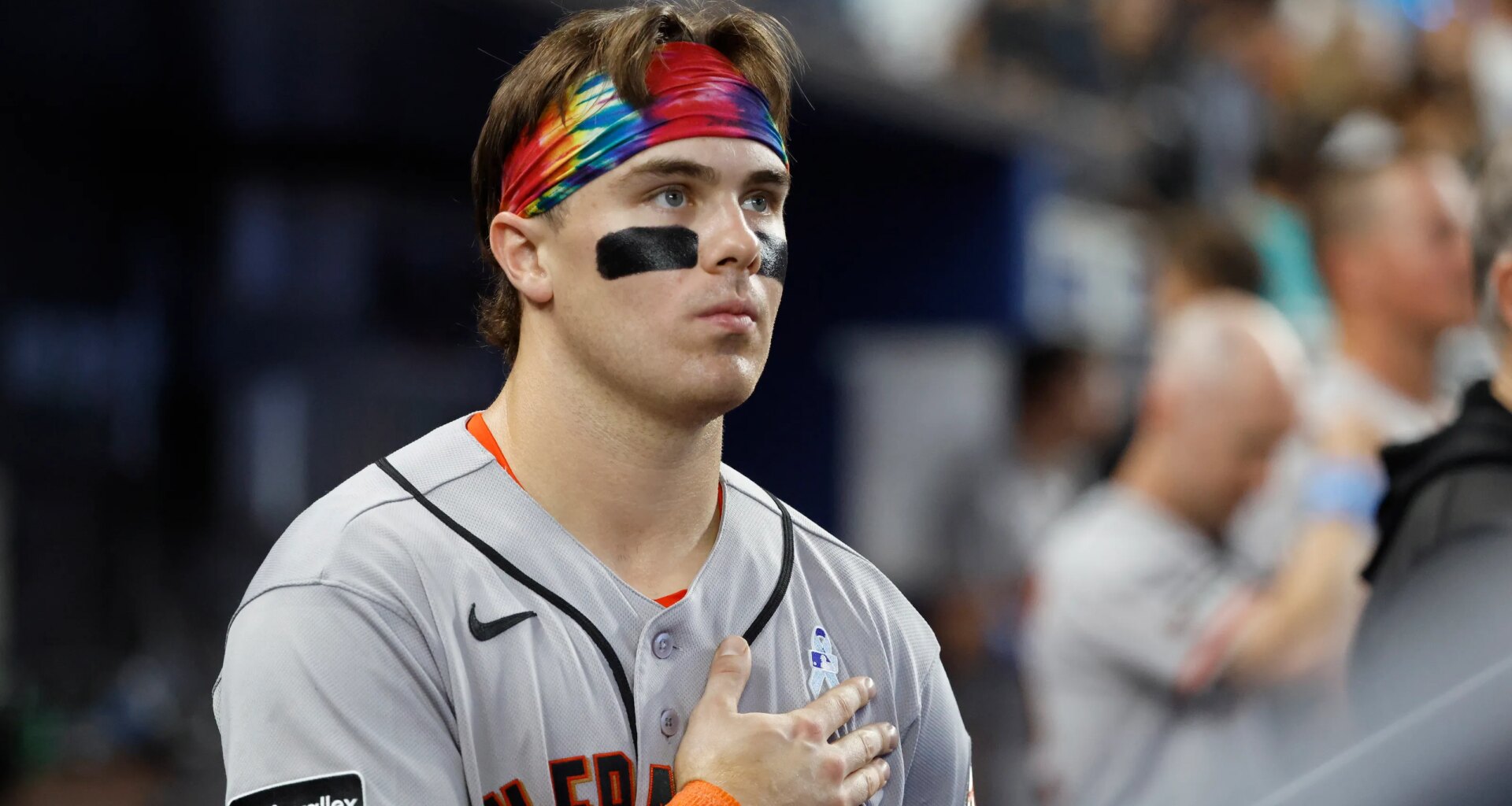San Francisco outfielder Drew Gilbert extends on-base streak at Miami