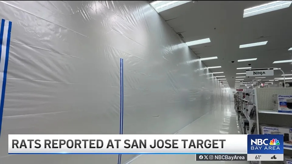 The county health report noted that the food sections of the store would remain closed until the matter is resolved. NBC Bay Area