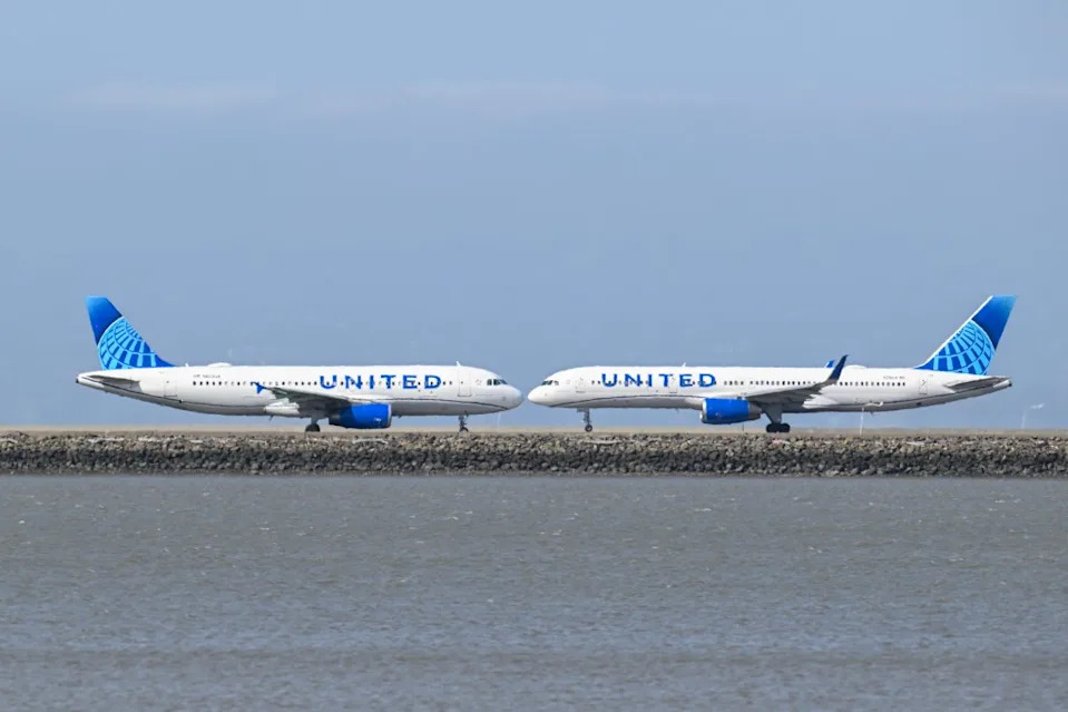 United Airlines reportedly accounts for about half of the passenger traffic at San Francisco. Anadolu via Getty Images