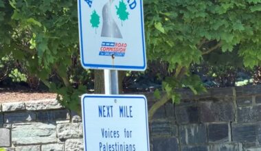 Oakland County removes ‘Voices for Palestinians’ signs in West Bloomfield