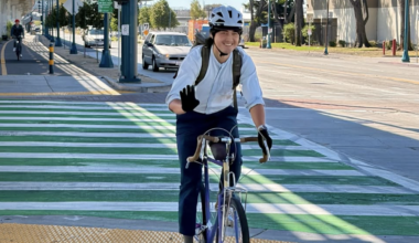 A stretch of East Bay Greenway is finally complete in East Oakland