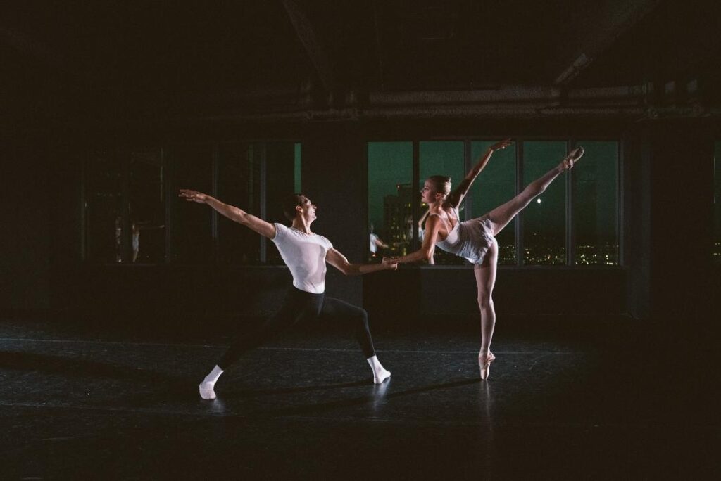 Maté Szentes and Madeline Houk of American Contemporary Ballet - Photo by Anastasia Petukhova.