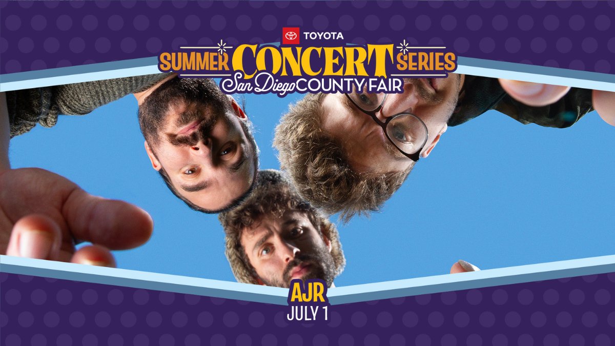 AJR at the San Diego County Fair – NBC 7 San Diego