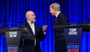Democrat and Republican go head-to-head in California governor race | Elections News