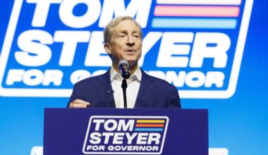 $215 million later, Tom Steyer is running third. California's Governor race is still anyone's