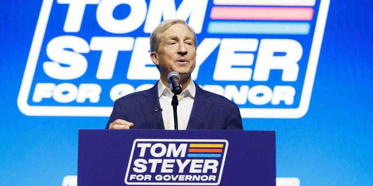 $215 million later, Tom Steyer is running third. California's Governor race is still anyone's