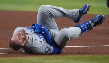 Dodgers’ Max Muncy injured in violent collision at first base – NBC Los Angeles