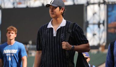 Shohei Ohtani misses series opener due to knee soreness – NBC Los Angeles
