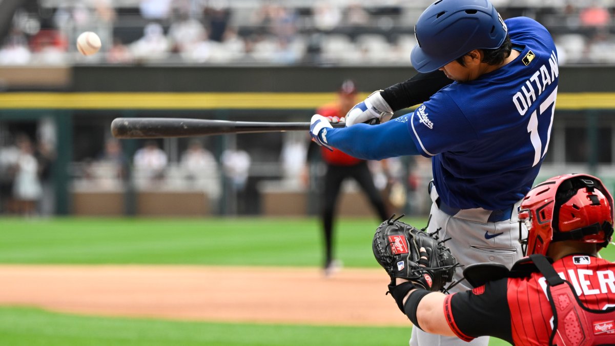 Ohtani hits homer in return to Dodgers lineup after knee issue – NBC Los Angeles