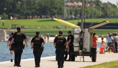 Trump blames Reflecting Pool woes on vandalism without substantiation – NBC Los Angeles