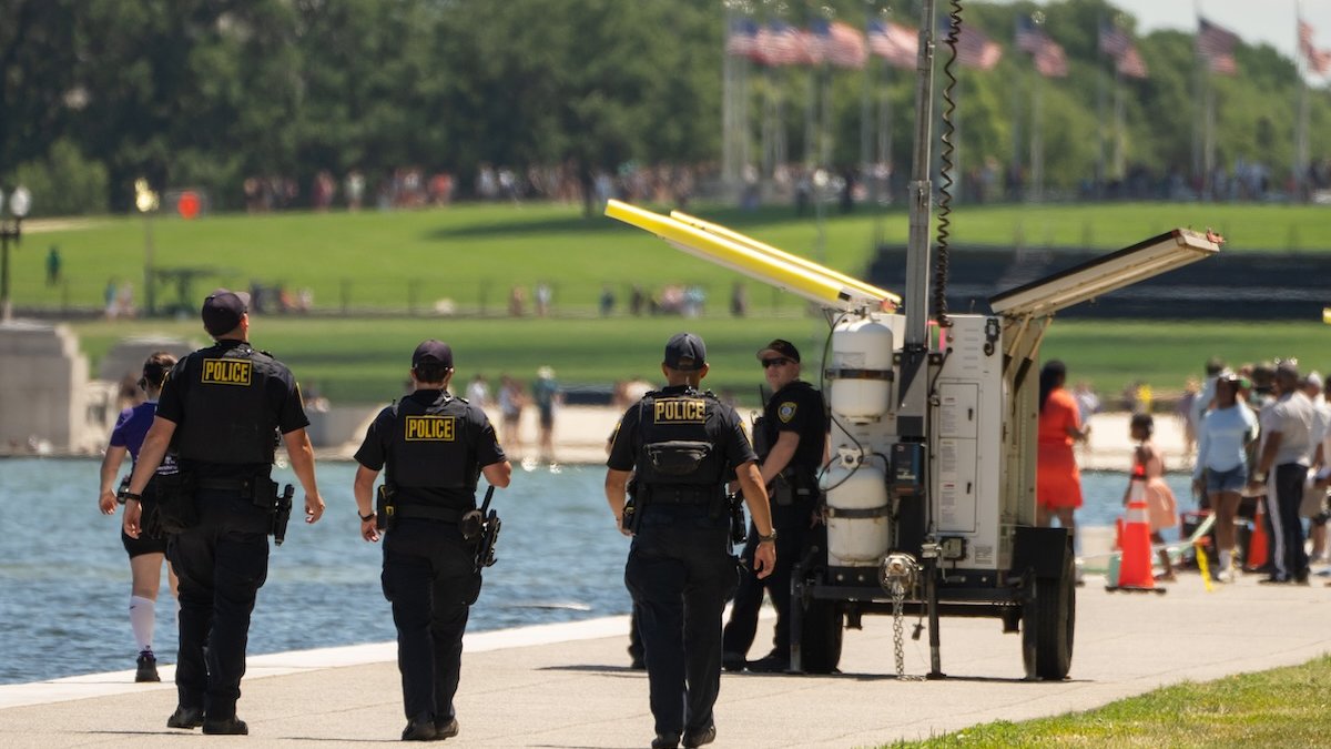 Trump blames Reflecting Pool woes on vandalism without substantiation – NBC Los Angeles