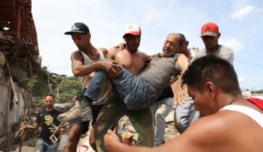 Frantic search for survivors trapped in Venezuela earthquake rubble – NBC Los Angeles