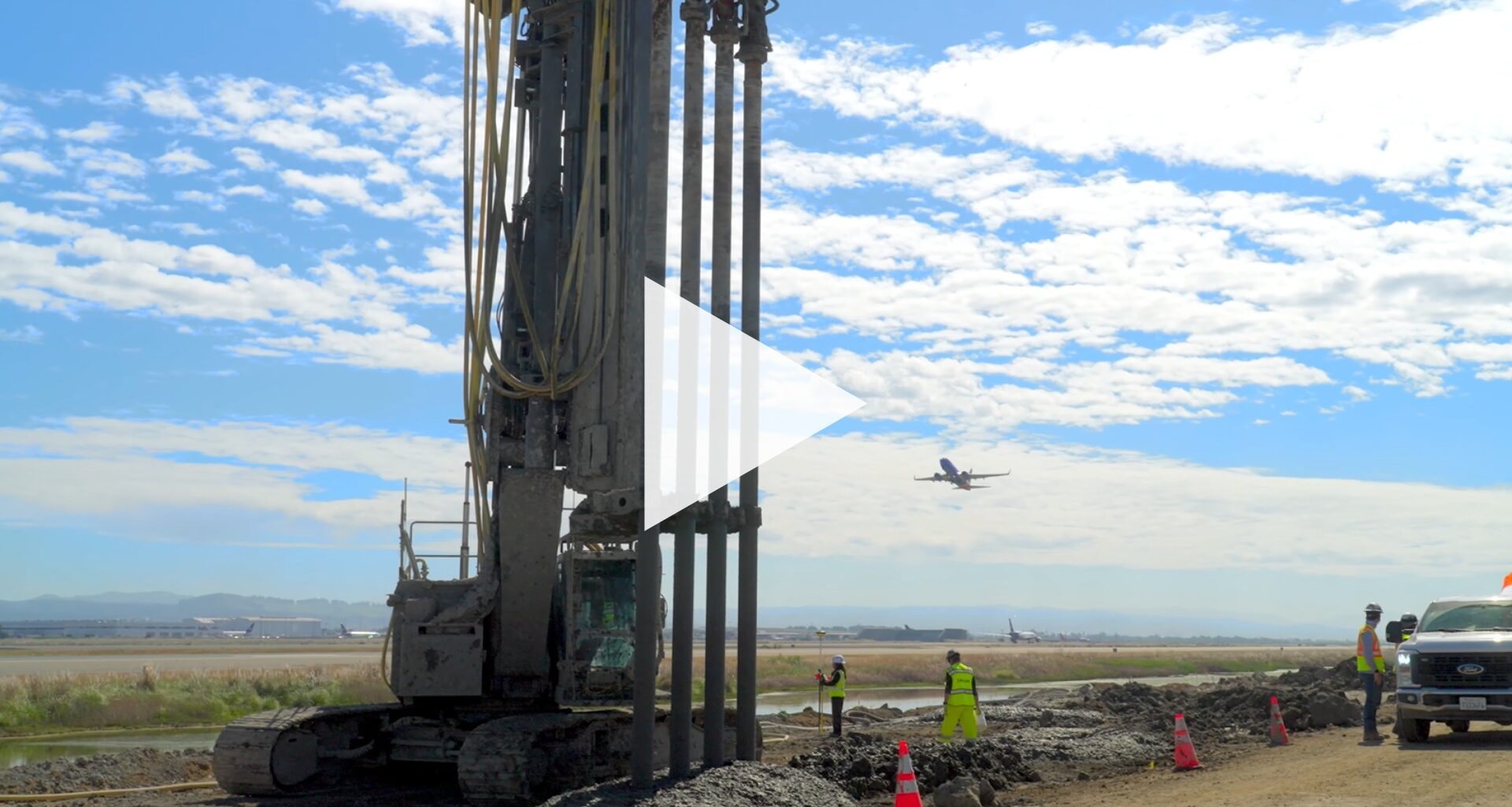 Oakland San Francisco Bay Airport Nears Completion on Major Dike Project