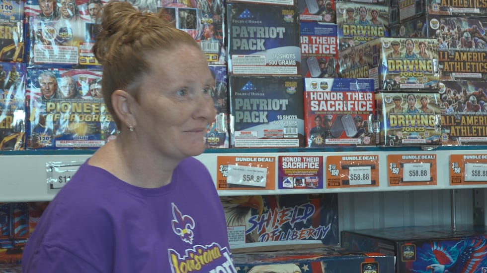 Co-operator Velena Hines said traffic has increased as excitement builds closer to the holiday.
