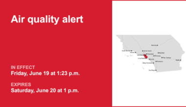 Air quality alert in place for Los Angeles County Inland Coast including Downtown Los Angeles Saturday – Pasadena Star News