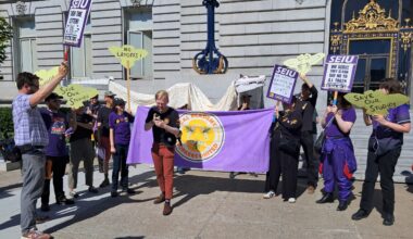 Cal Academy workers rally in San Francisco for financial audit following layoffs