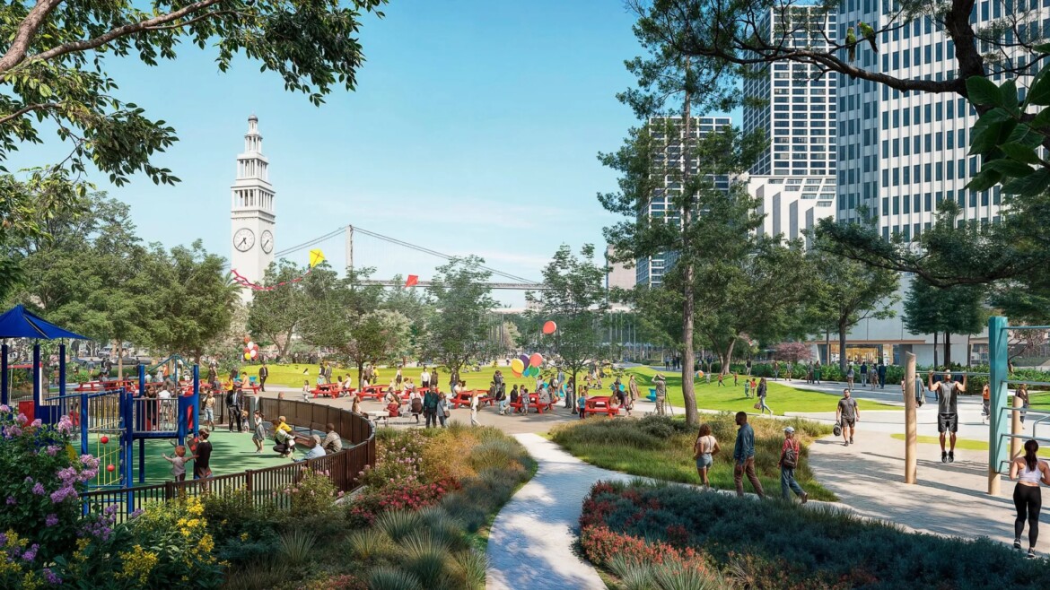 Embarcadero Plaza waterfront park design approved, plans to break ground late 2026