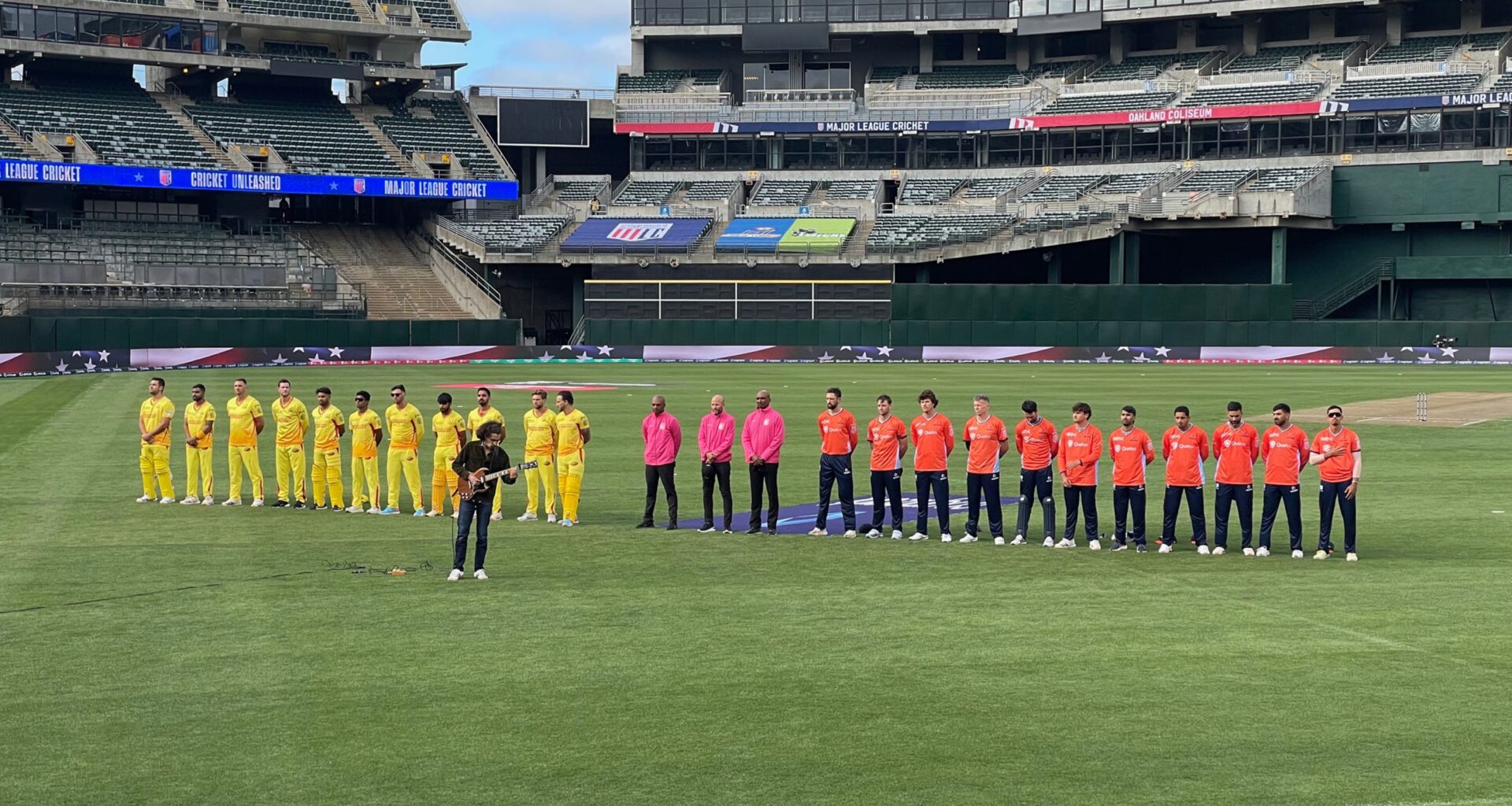 SF Unicorns lose home opener as Major League Cricket kicks off at Oakland Coliseum