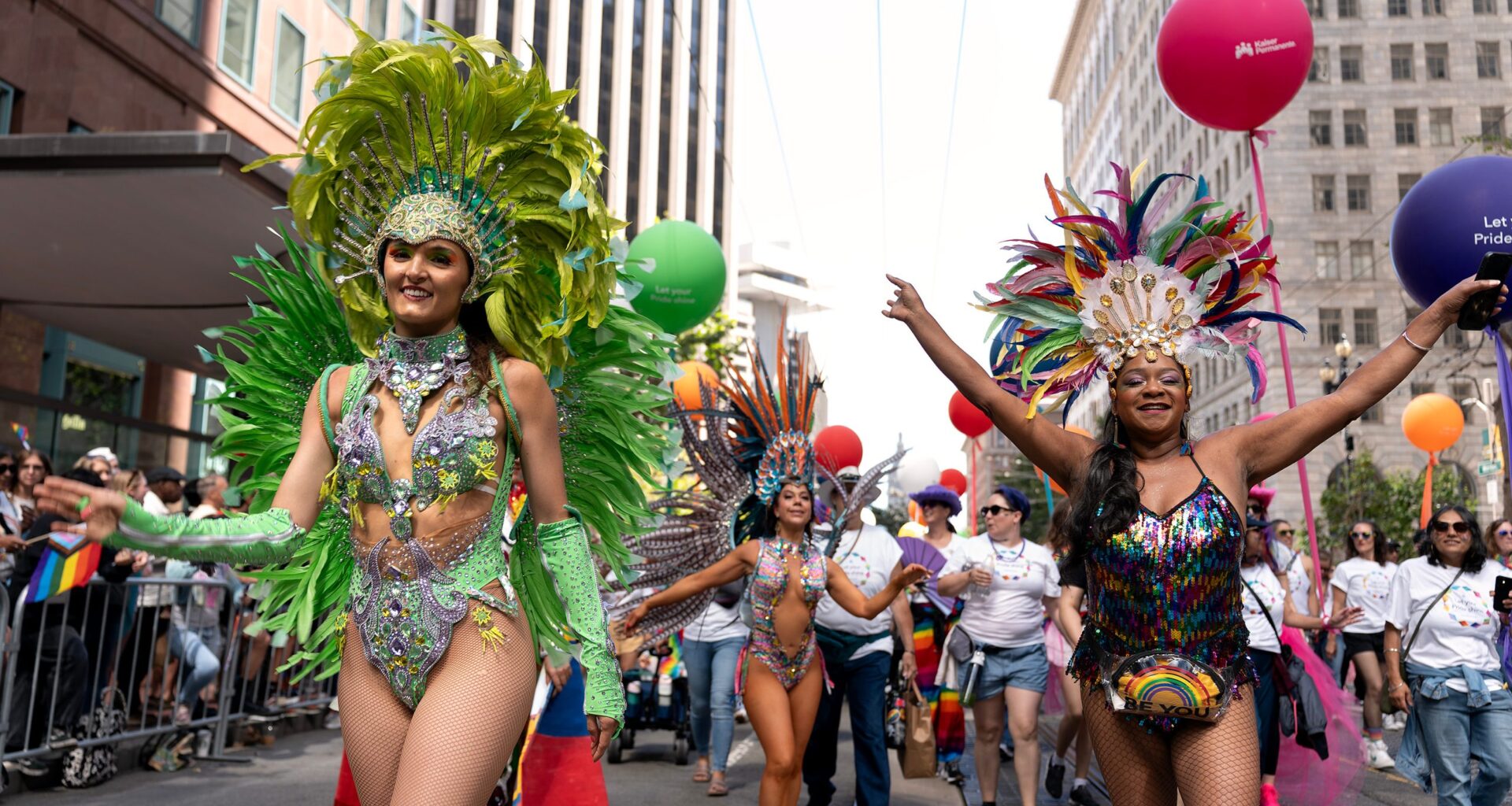 Photos: SF Pride Parade draws thousands as people unite under messages of unity, joy