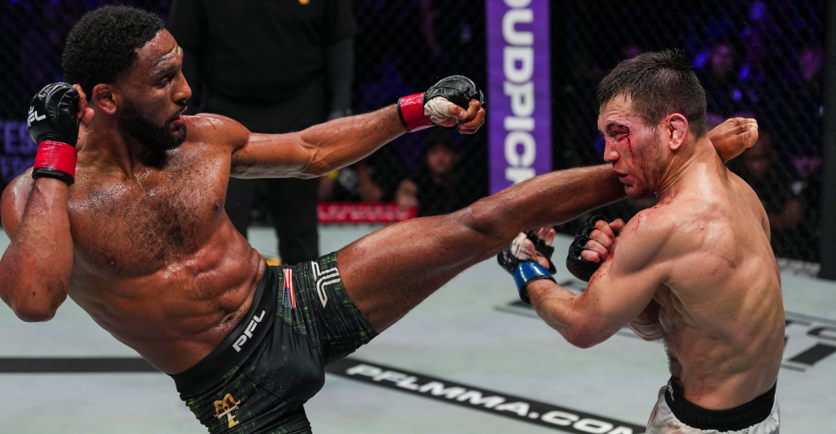 PFL San Diego fight night weights: A.J. McKee gains over 25 pounds for his main event fight