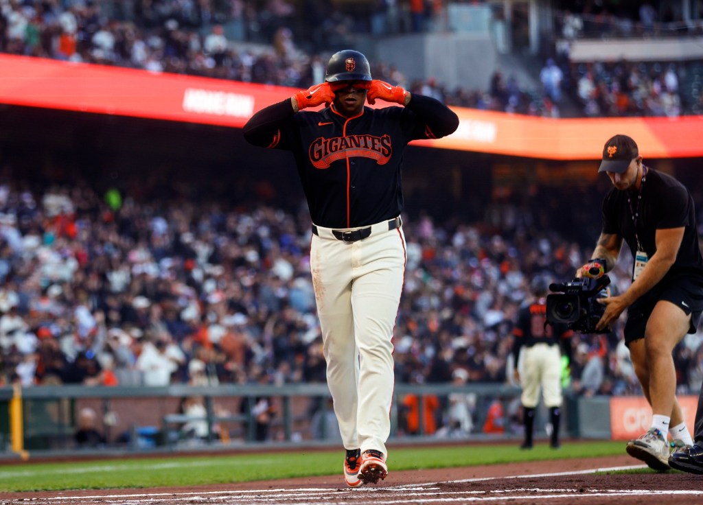 Devers homers twice, Webb tosses seven shutout innings in SF Giants’ win over Braves – Monterey Herald