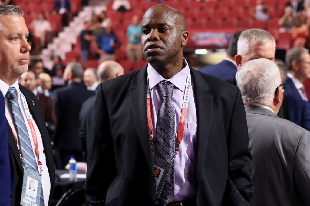 San Jose Sharks GM Mike Grier weighing trades for No. 2 pick in NHL draft