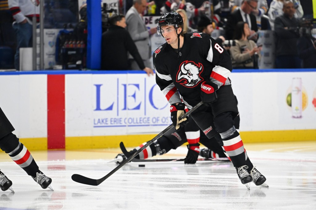 San Jose Sharks' Michael Kesselring describes hard year with Buffalo Sabres