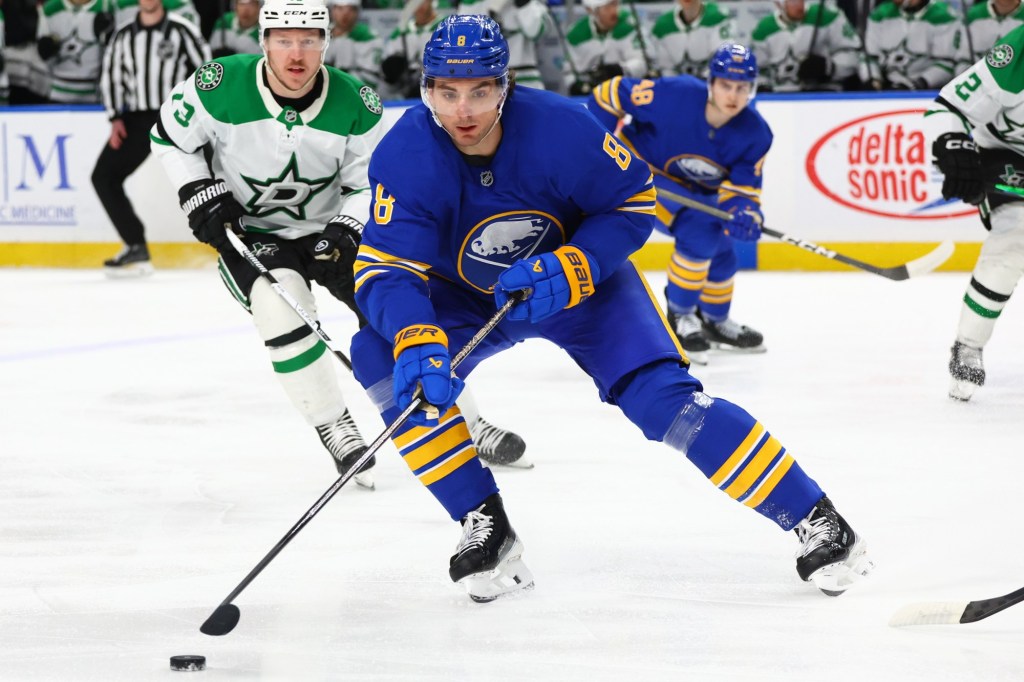San Jose Sharks acquire Michael Kesselring from Buffalo Sabres, swap picks