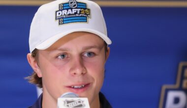 San Jose Sharks take Ivar Stenberg at NHL draft; Leafs take Gavin McKenna