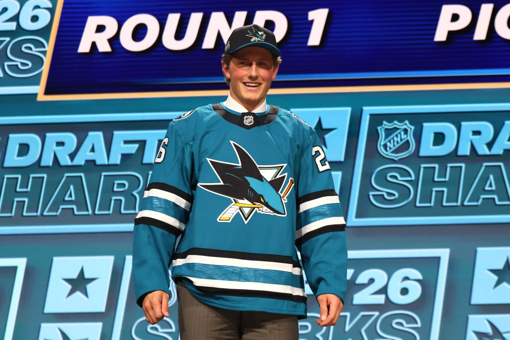 San Jose Sharks take ninth overall at NHL draft