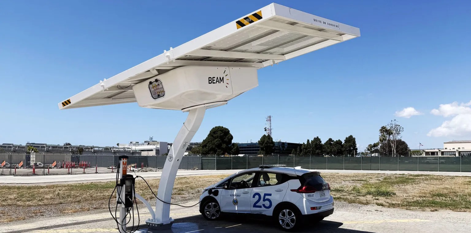 off-grid solar EV chargers
