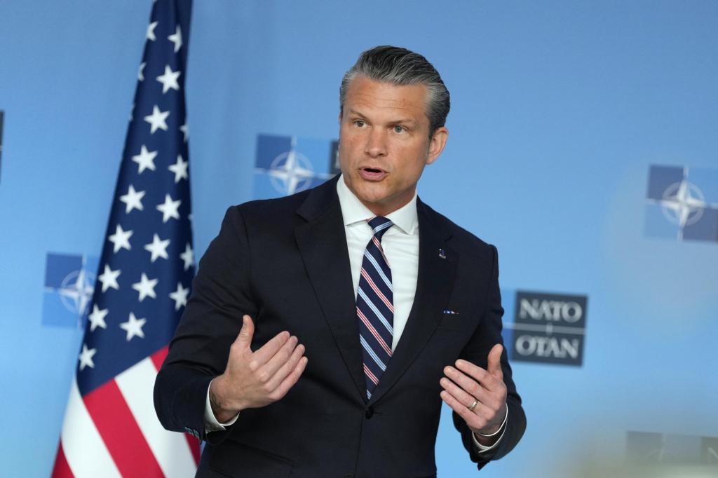 Hegseth lashes out at NATO, announces a review of US forces in Europe
