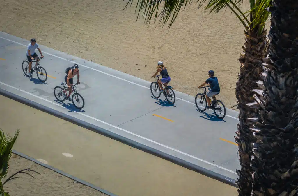 long beach bike friendly