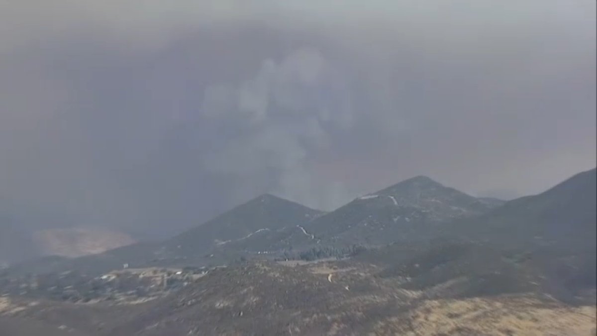 Cross-border brush fire quickly burns hundreds of acres – NBC 7 San Diego