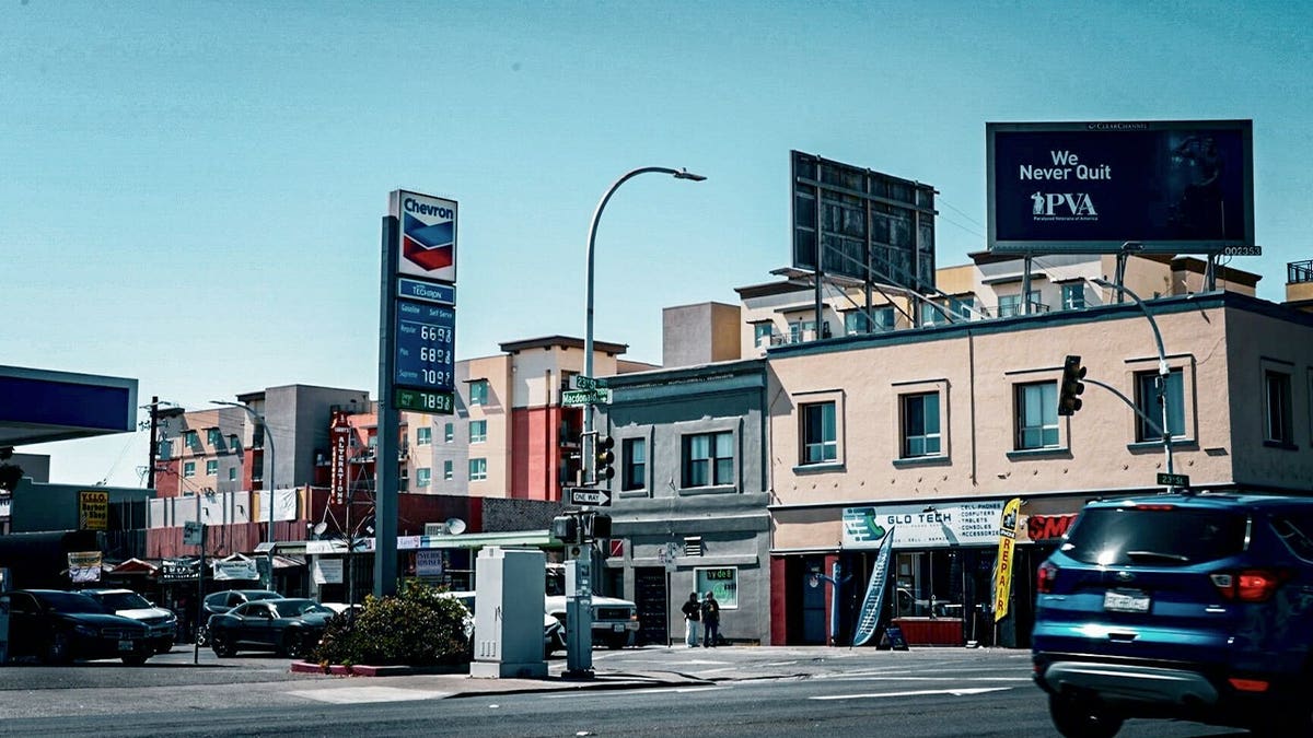 Chevron gas station