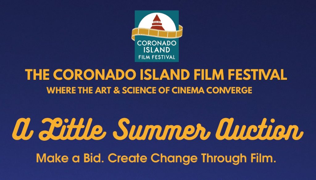 Coronado Island Film Festival launches summer online auction and giving campaign